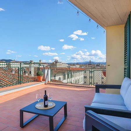Apartamento Penthouse With Big Terrace In Oltrarno Florencia Exterior foto
