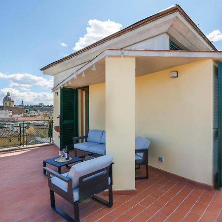 Apartamento Penthouse With Big Terrace In Oltrarno Florencia Exterior foto